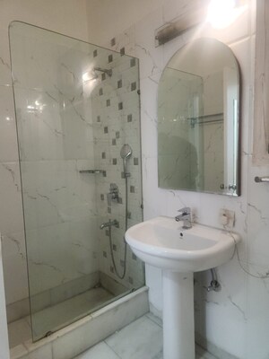 Bathroom in 2 BHK Builder Floor at Lajpat Nagar ii – for Rent