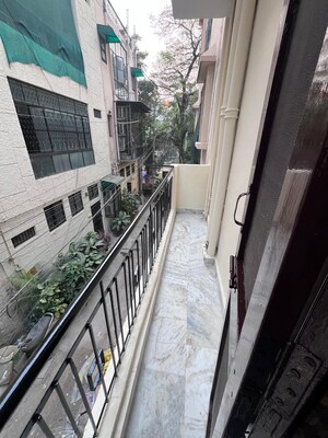 Balcony in 2 BHK Builder Floor at Janakpuri – for Rent