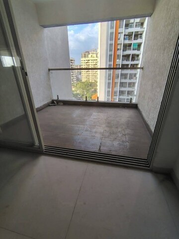 Balcony in 3 BHK Apartment at Shivam 19 Grand West, Thergaon – for Rent