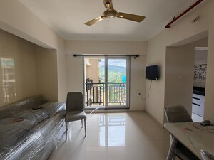 Living Room in 1 BHK Apartment at Sheth Zuri, Laxmi Nagar – for Rent