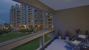 Balcony in 4 BHK Apartment at Panchshil Eon Waterfront I, Kharadi – for Sale
