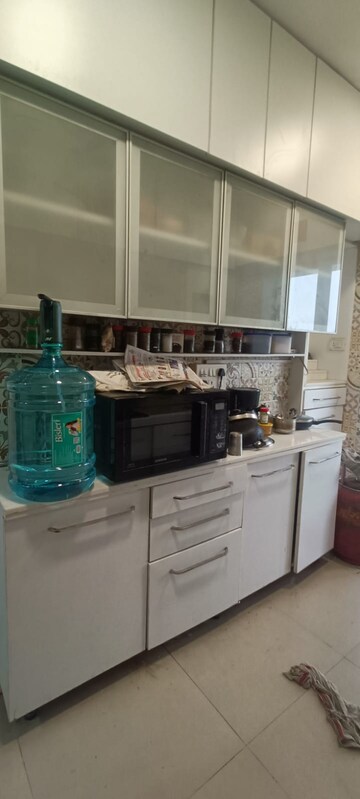 Kitchen in 1 BHK Apartment at Gokuldham Complex, Goregaon East – for Rent