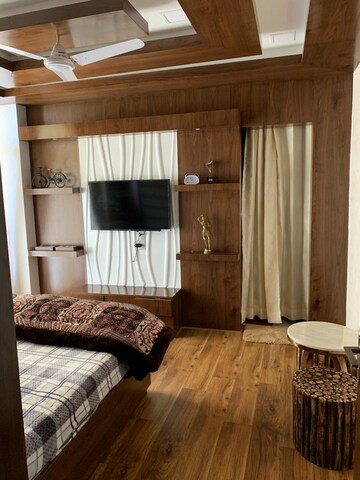 Living Room in 3 BHK Apartment at Highland Park Chandigarh, Bhabat – for Rent