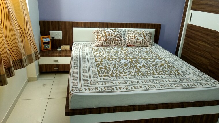 Bedroom, sahaj-solarium 2 Bedroom 675 Sq.Ft. Apartment In Vasna Ahmedabad 9664690