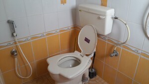 Bathroom in 1 BHK Independent House at Ganga Nagar – for Rent