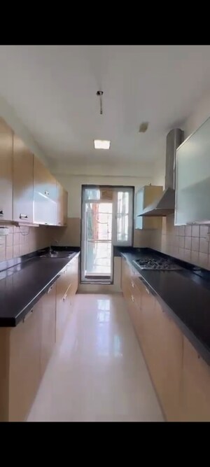 Kitchen in 4 BHK Apartment at Raheja Atlantis, Lower Parel – for Rent