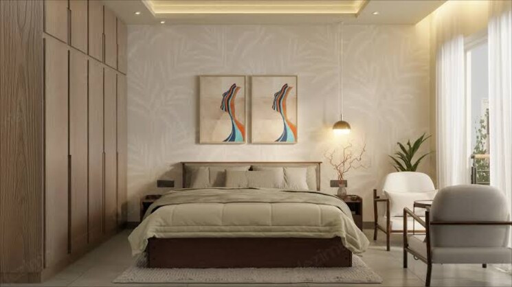 Bedroom, sector 107 3.5 Bedroom 1680 Sq.Ft. Builder Floor In Sector 107 Noida 9664716