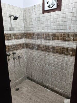 Bathroom in 2.5 BHK Builder Floor at New Ashok Nagar – for Rent