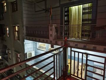 Balcony in 2.5 BHK Builder Floor at New Ashok Nagar – for Rent