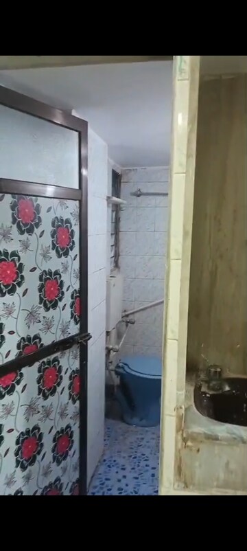 Bathroom in 1 BHK Apartment at Jamuna Tower, Mira Road – for Rent