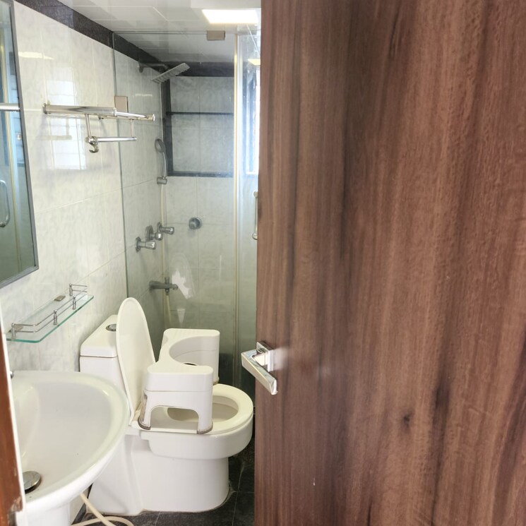 Bathroom, cliff-tower 3 Bedroom 1200 Sq.Ft. Apartment In Bhudargarh Colony Mumbai 9664767