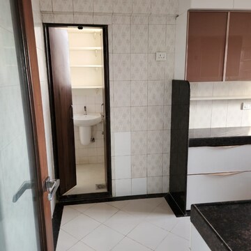 Bathroom in 3 BHK Apartment at Cliff Tower, Bhudargarh Colony – for Rent