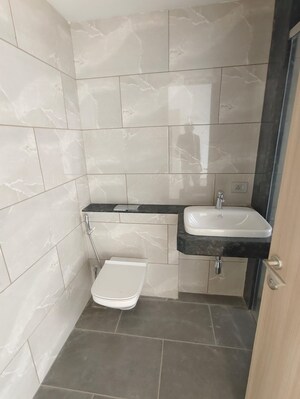 Bathroom in 3 BHK Apartment at Indiabulls Sky Forest, Lower Parel – for Rent