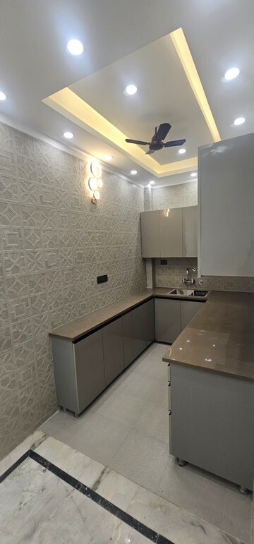 Kitchen in 2 BHK Builder Floor at Malviya Nagar – for Rent