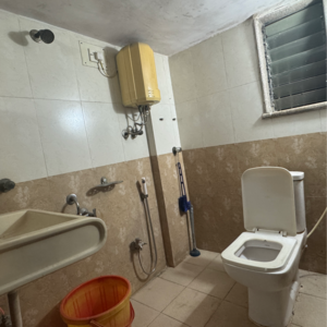 Bathroom in 3 BHK Apartment at Dombivli East – for Sale
