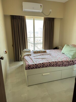 Bedroom in 4 BHK Apartment at Lodha World View, Worli – for Rent