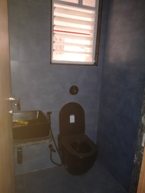 Bathroom in 4 BHK Apartment at Unique K Town, Kiwale – for Rent