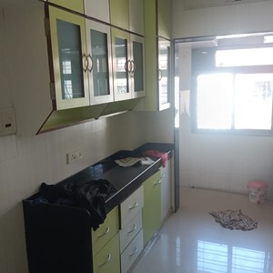 Kitchen in 2 BHK Apartment at Sheth Vasant Galaxy, Goregaon West – for Rent