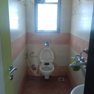 Bathroom in 2 BHK Apartment at Sheth Vasant Galaxy, Goregaon West – for Rent