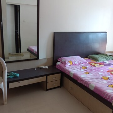 Bedroom in 2 BHK Apartment at Sheth Vasant Galaxy, Goregaon West – for Rent