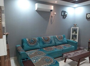 Living Room in 3 BHK Apartment at Accurate Wind Chimes, Gachibowli – for Rent