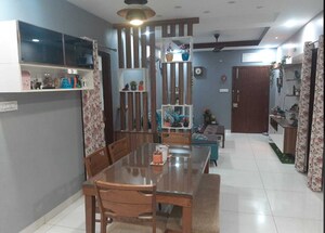 Living Room in 3 BHK Apartment at Accurate Wind Chimes, Gachibowli – for Rent