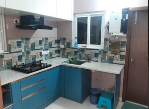 Kitchen in 3 BHK Apartment at Accurate Wind Chimes, Gachibowli – for Rent