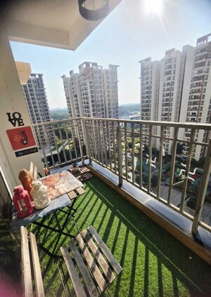 Balcony in 3 BHK Apartment at Aparna Serene Park, Kondapur – for Rent