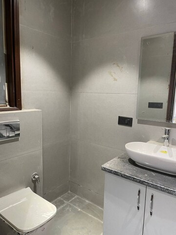 Bathroom in 2 BHK Builder Floor at Saket – for Rent