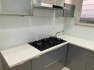 Kitchen in 3 BHK Apartment at Aparna Serene Park, Kondapur – for Rent