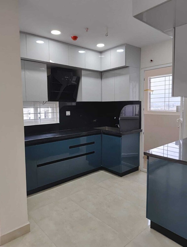 Kitchen, candeur-40 2 Bedroom 1209 Sq.Ft. Apartment In Miyapur Hyderabad 9664927