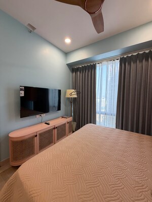 Staircase in 4 BHK Apartment at Lodha The Park, Worli – for Rent