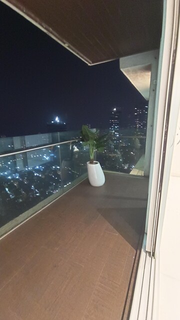 Balcony in 4 BHK Apartment at Raheja Imperia, Worli – for Rent