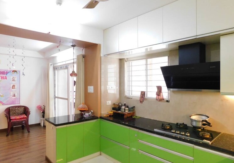 Kitchen, aparna-sarovar-zenith 3 Bedroom 2700 Sq.Ft. Apartment In Nallagandla Hyderabad 9664950