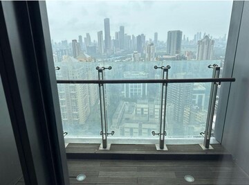 Building Lobby in 3 BHK Apartment at Lodha The World Towers World One Tier 2, Worli – for Rent