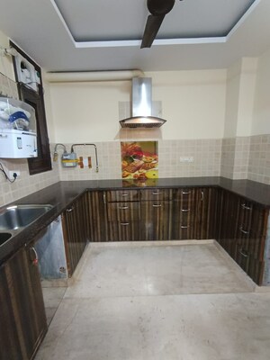 Kitchen in 3 BHK Apartment at Navbharat Apartments, Paschim Vihar – for Rent
