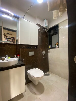 Bathroom in 2 BHK Apartment at Lodha Casa Maxima, Mira Road – for Rent