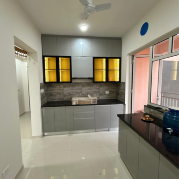Kitchen in 3 BHK Apartment at Shapoorji Pallonji Joyville Gurgaon, Sector 102a – for Rent