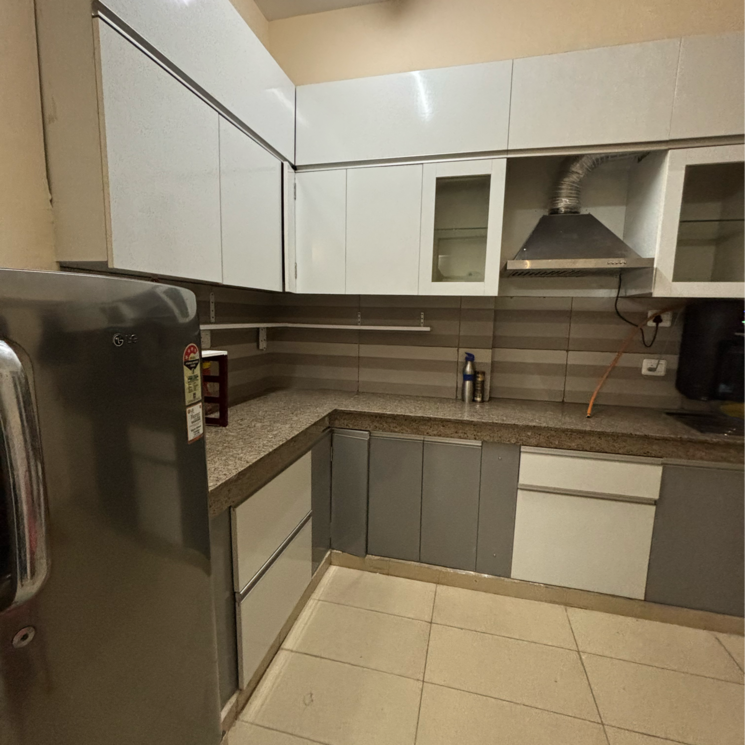 Kitchen, paras-dews 3 Bedroom 1760 Sq.Ft. Apartment In Panwala Khusropur Gurgaon 9665076