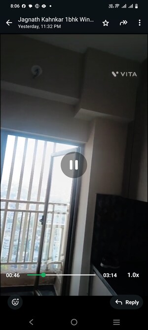 Staircase in 1 BHK Apartment at Birla Vanya, Kalyan West – for Rent