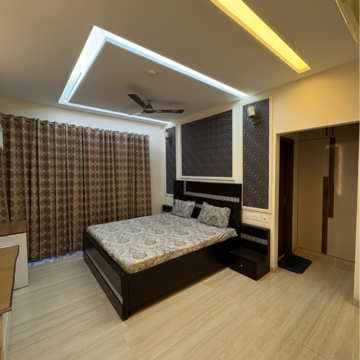 Bedroom in 3 BHK Apartment at Paras Dews, Panwala Khusropur – for Rent