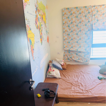 Bathroom in 3 BHK Apartment at Sobha City Gurgaon, Babupur Village – for Rent