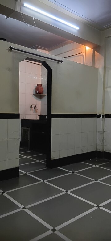 Kitchen in 1 RK Penthouse at Takshshila CHS, Vikhroli East – for Rent