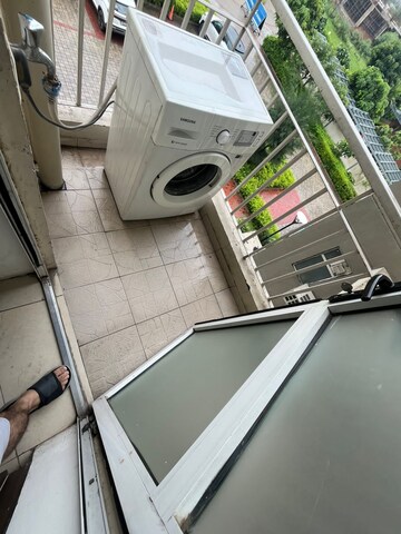 Balcony in 2 BHK Apartment at International Airport Road – for Rent