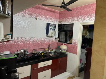 Kitchen in 2 BHK Apartment at Goel Ganga Hill Mist Garden, Kondhwa – for Sale
