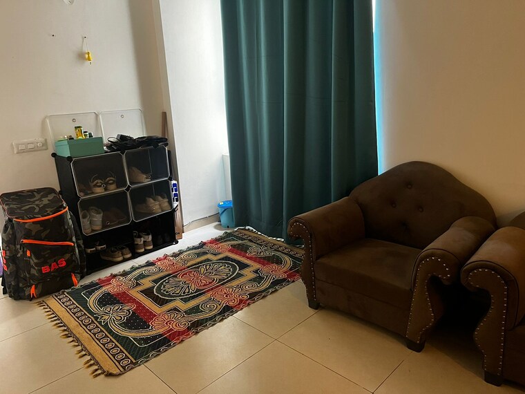 Living Room, international airport road 3 Bedroom 1300 Sq.Ft. Apartment In International Airport Road Zirakpur 9665176