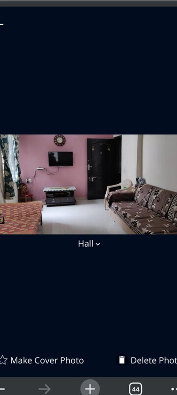 Living Room in 2 BHK Apartment at Suryan Hope Town, Chandkheda – for Rent