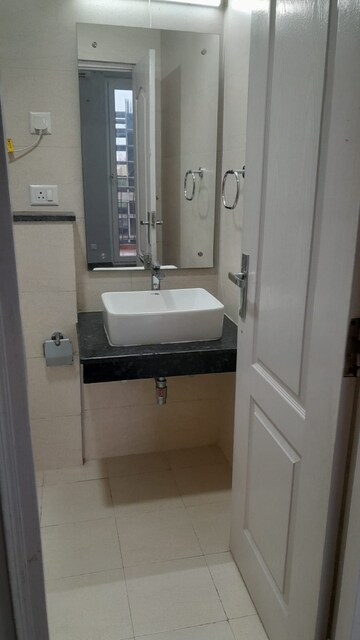 Bathroom in 2 BHK Apartment at Supertech Hues, Sector 68 – for Rent