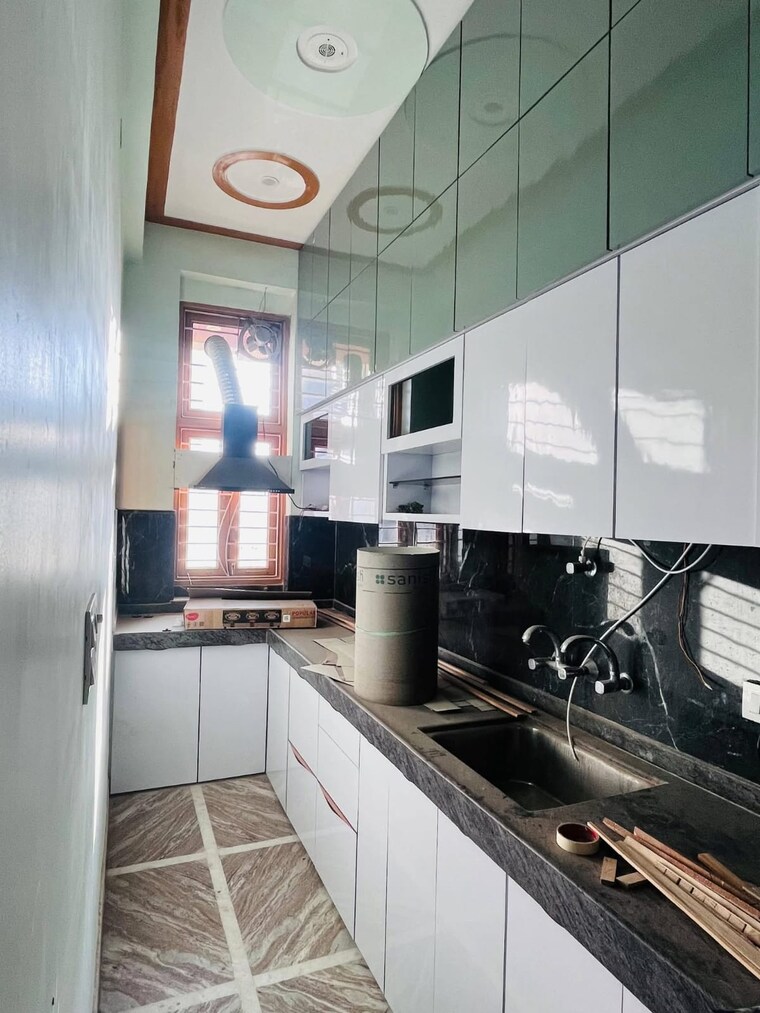 Kitchen, parth-residency-manyawas 4 Bedroom 1150 Sq.Ft. Apartment In Manyawas Jaipur 9665366