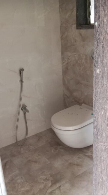Bathroom in 2 BHK Apartment at Abrol Avirahi Heights, Malad West – for Rent